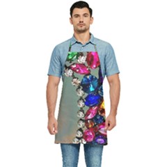 Colorful Diamonds Kitchen Apron by Sparkle