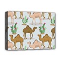 Camels-cactus-desert-pattern Deluxe Canvas 16  x 12  (Stretched)  View1