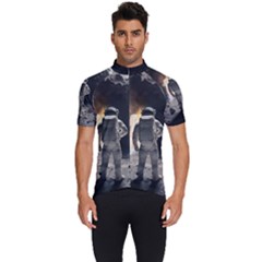 Astronaut Space Walk Men s Short Sleeve Cycling Jersey by danenraven