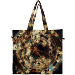 Science Fiction Background Fantasy Canvas Travel Bag by danenraven