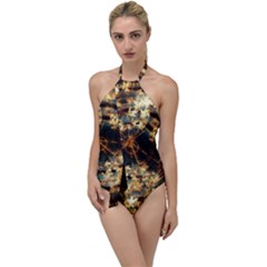 Science Fiction Background Fantasy Go With The Flow One Piece Swimsuit by danenraven
