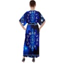 Astrology Horoscopes Constellation V-Neck Boho Style Maxi Dress View2