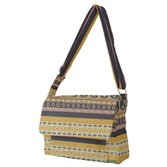 Seamless-pattern-egyptian-ornament-with-lotus-flower Full Print Messenger Bag (m) by Salman4z