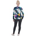 Spaceship-astronaut-space Velvet Zip Up Jacket View2