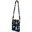 Space seamless pattern Multi Function Travel Bag View1