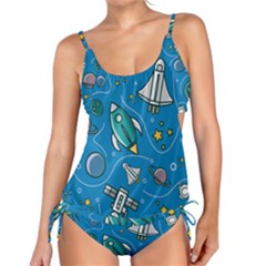 About-space-seamless-pattern Tankini Set by Salman4z