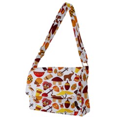 Africa-jungle-ethnic-tribe-travel-seamless-pattern-vector-illustration Full Print Messenger Bag (l) by Salman4z