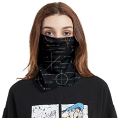 Abstract-math Pattern Face Covering Bandana (two Sides) by Salman4z