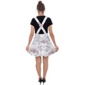 Cat-with-bow-pattern Velvet Suspender Skater Skirt View2
