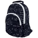 Mathematical-seamless-pattern-with-geometric-shapes-formulas Rounded Multi Pocket Backpack View1