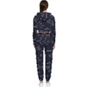 Mathematical-seamless-pattern-with-geometric-shapes-formulas Cropped Zip Up Lounge Set View2