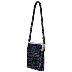 Math-linear-mathematics-education-circle-background Multi Function Travel Bag by Salman4z