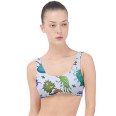Dangerous-streptococcus-lactobacillus-staphylococcus-others-microbes-cartoon-style-vector-seamless The Little Details Bikini Top by Salman4z