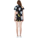 Cute-owl-doodles-with-moon-star-seamless-pattern Chiffon Lounge Set View2