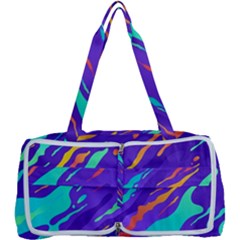 Multicolored-abstract-background Multi Function Bag by Salman4z