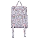 Seamless-pattern-with-cute-rabbit-character Buckle Everyday Backpack View3