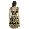 American-golden-ancient-totems Split Back Mini Dress  View2