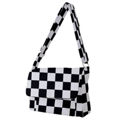 Chess-board-background-design Full Print Messenger Bag (l) by Salman4z