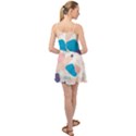 Hand-drawn-abstract-organic-shapes-background Summer Time Chiffon Dress View2