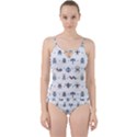 Insects-icons-square-seamless-pattern Cut Out Top Tankini Set View1