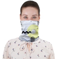 Graphic-design-geometric-background Face Covering Bandana (adult) by Salman4z