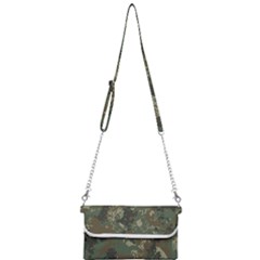 Camouflage-splatters-background Mini Crossbody Handbag by Salman4z