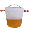 Beer Foam Bubbles Alcohol Glass Drawstring Bucket Bag View2