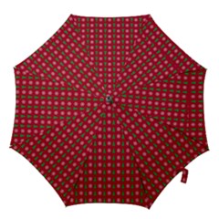 Snowflake Christmas Tree Pattern Hook Handle Umbrellas (small) by pakminggu