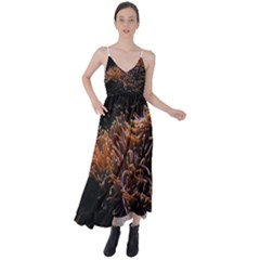 Sea Anemone Coral Underwater Ocean Sea Water Tie Back Maxi Dress by pakminggu