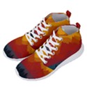 Mountain Forest Nature Scenery Art Mountains Men s Lightweight High Top Sneakers View2