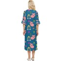 Texture Seamless Sample Digital Scrapbooking Double Cuff Midi Dress View4