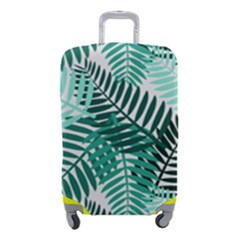 Background Pattern Texture Leaves Design Wallpaper Luggage Cover (small) by pakminggu