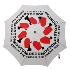 I Love Boston Cream Pie Hook Handle Umbrellas (small) by ilovewhateva