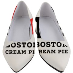 I Love Boston Cream Pie Women s Block Heels  by ilovewhateva