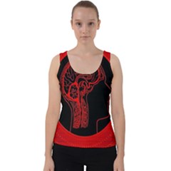 Artificial Intelligence Brain Think Velvet Tank Top by pakminggu