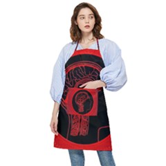 Artificial Intelligence Brain Think Pocket Apron by pakminggu