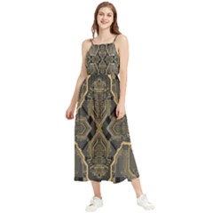 Brain Technology Data Digital Boho Sleeveless Summer Dress by pakminggu