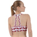 Ukraine Scheme Pattern Kit Ornament Plants Sweetheart Sports Bra View2