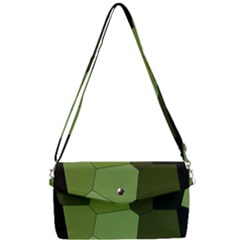 Mosaic Structure Background Tile Removable Strap Clutch Bag by danenraven