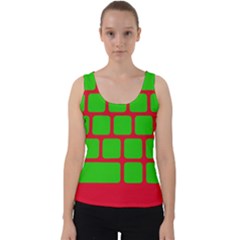 Keyboard Keys Computer Input Pc Velvet Tank Top by danenraven