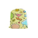 Cute Sketch Child Graphic Funny Drawstring Pouch (Medium) View1