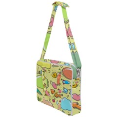 Cute Sketch Child Graphic Funny Cross Body Office Bag by danenraven