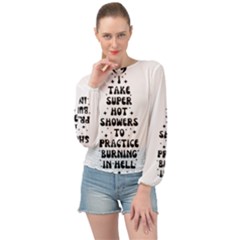 1 Banded Bottom Chiffon Top by sidiakram