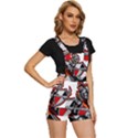 Knight Shield Sword Shield Fictional Character Short Overalls View3