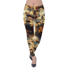 Science Fiction Background Fantasy Velvet Leggings by danenraven