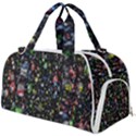 Illustration Universe Star Planet Burner Gym Duffel Bag View1