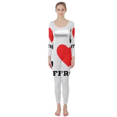 I Love Saffron Long Sleeve Catsuit by ilovewhateva