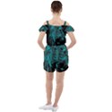 Angry Male Lion Predator Carnivore Ruffle Cut Out Chiffon Playsuit View2