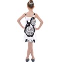 My Neighbor Totoro Black And White Kids  Overall Dress View2