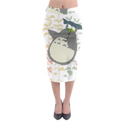 My Neighbor Totoro Cartoon Midi Pencil Skirt by Mog4mog4